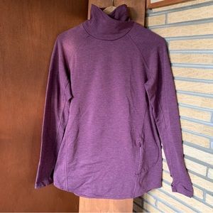 Eggplant cozy tunic